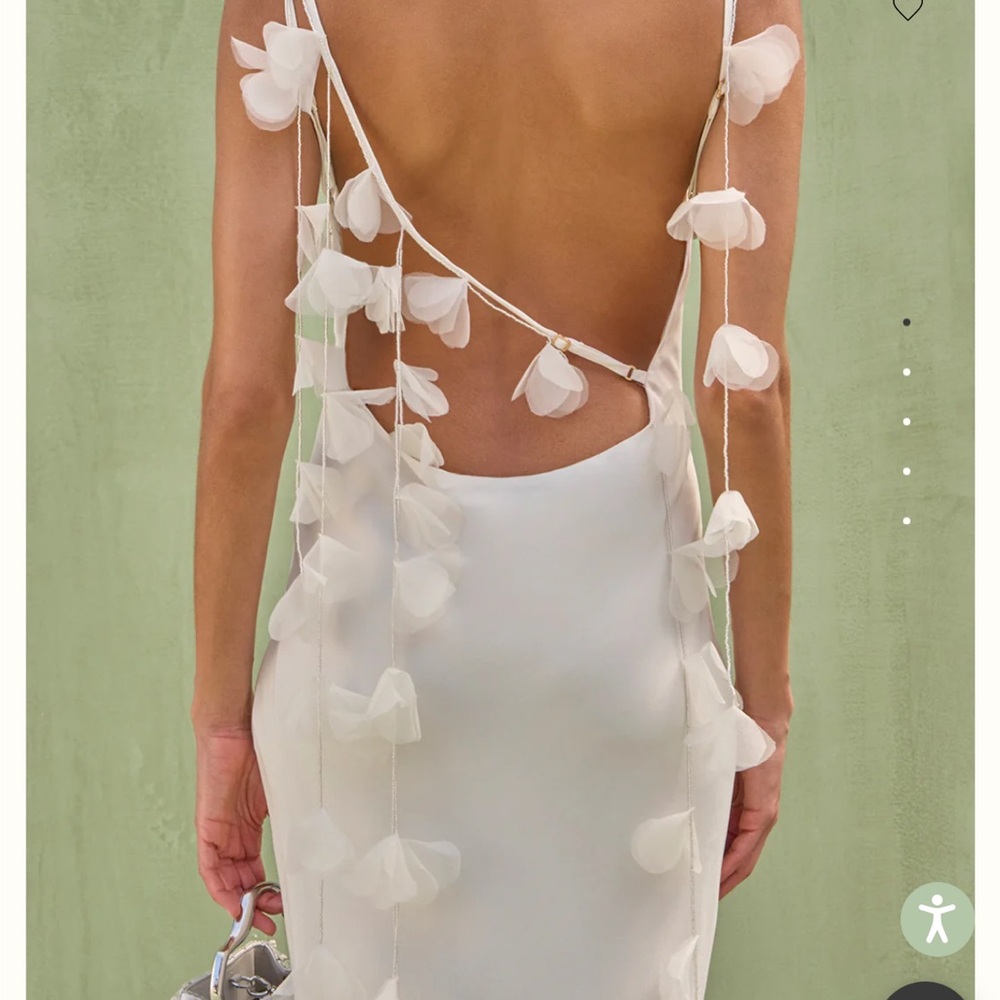 Cult Gaia Nymeria White Dress Small $1398
